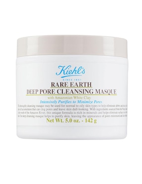 Mascarilla Facial Recomendada Para Limpiar Rare Earth Deep Pore Cleansing Masque Kiehl's