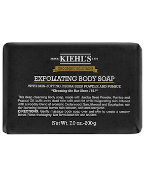 Jabón en barra Kiehl's Grooming Solutions Exfoliating