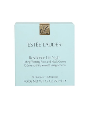 Crema facial recomendada para reafirmar noche Estée Lauder Resilience Lift Night para todo tipo piel