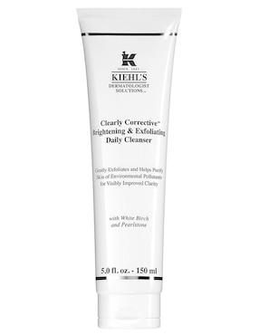 Limpiador Kiehl's Dermatologist Solutions Clearly Corrective Brightening & Exfoliating Daily Cleanser