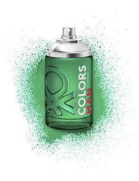 Eau de toilette Benetton Colors Man Green para hombre