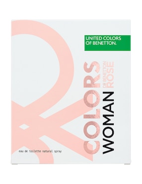 Eau de toilette Benetton Colors Rose para mujer