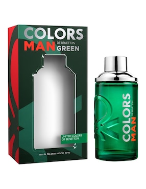 Eau de toilette Benetton Colors Man Green para hombre