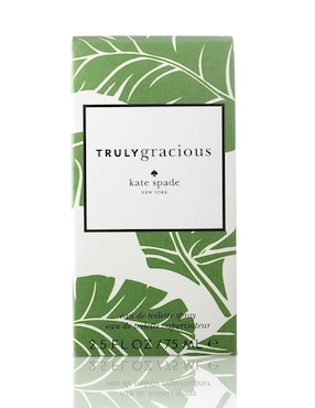 Fragancia para dama Kate Spade Truly Gracious 75 ml Eau de Toilette