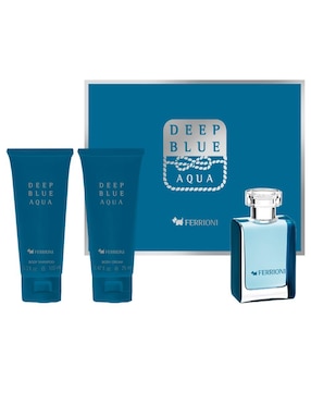 Eau De Toilette Ferrioni Deep Blue Para Hombre