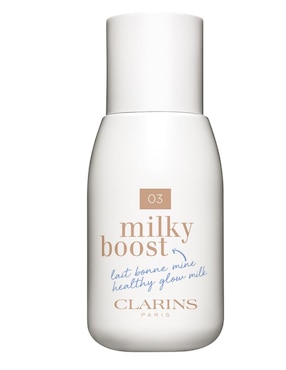 Base De Maquillaje Líquida Clarins Maquillaje Milky Boost Acabado Natural