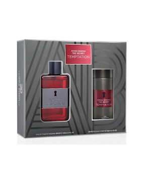 Set de fragancia para hombre Antonio Banderas The Secret Temptation