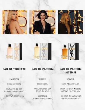 Eau de parfum Yves Saint Laurent Libre para mujer