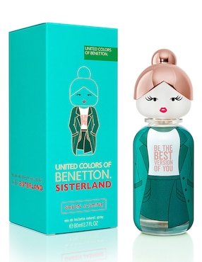 Eau de toilette Benetton Sisterland Green Jasmine para mujer