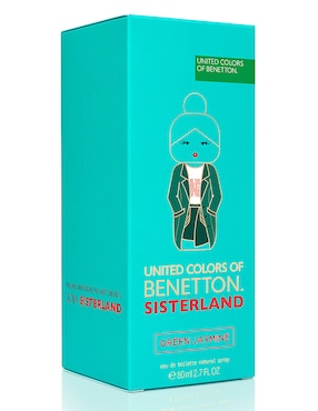 Eau de toilette Benetton Sisterland Green Jasmine para mujer