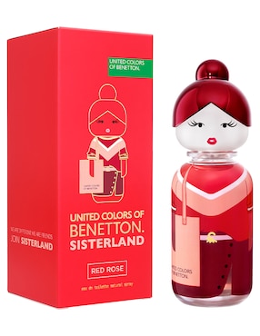 Eau de toilette Benetton Sisterland Red Rose para mujer