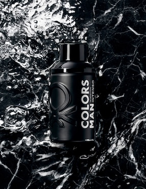 Eau de parfum Benetton Colors Man Black Intenso para hombre