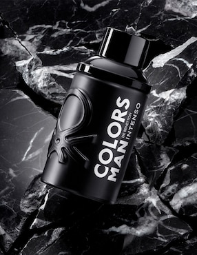 Eau de parfum Benetton Colors Man Black Intenso para hombre