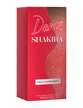 Eau de toilette Shakira Dance Red Midnight para mujer