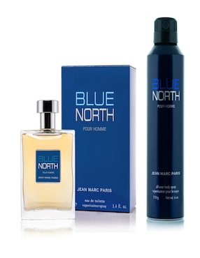 Eau de toilette Jean Marc Paris Blue North para hombre