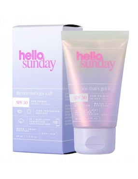 Protector solar FPS 50 sun primer Hello Sunday the one that's got it all 50 ml