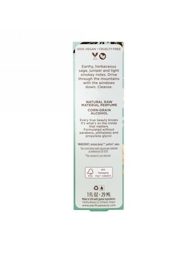 Perfume Pacifica Sage Me para mujer
