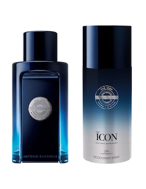 Set de fragancia Agua de Colonia Antonio Banderas The Icon para hombre