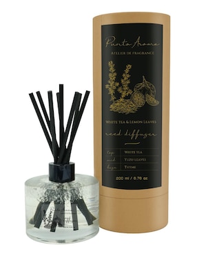 Aromatizante Punto Aroma Reed Diffuser De White Tea Y Lemon