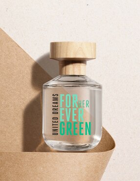 Eau de toilette Benetton United Dreams Forever Green Her para mujer