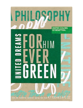 Eau de toilette Benetton United Dreams Forever Green para hombre