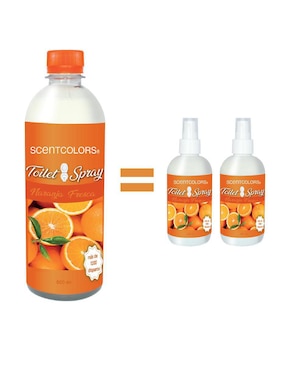 Aromatizante Scent Colors aroma naranja