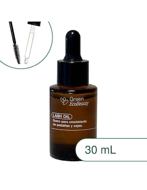 Sérum fortalecedor para pestañas y cejas Lash Oil Green Ecobeauty todo tipo piel