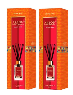 Set De Difusor Areon Aroma Sweet Gold