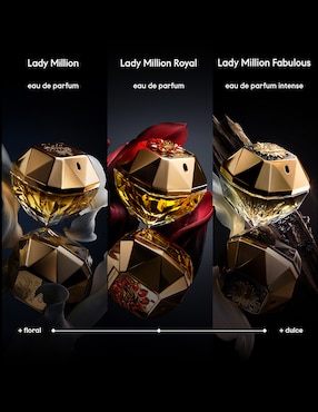 Eau de parfum Rabanne Lady Million Royal para mujer