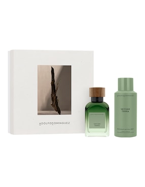 Eau De Parfum Adolfo Dominguez Vetiver Terra Para Hombre