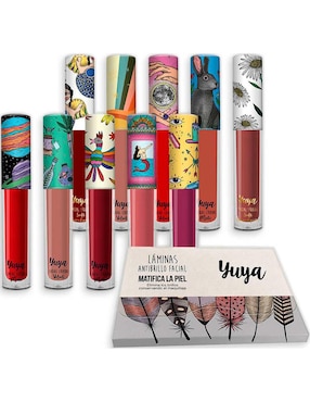 Set De Labial Yuya + Laminitas Anti Brillo