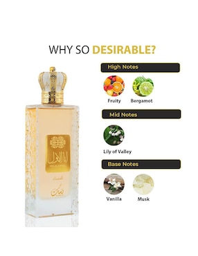 Eau de parfum Nusuk Ana Al Awwal Gold/White unisex