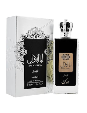 Eau de parfum Nusuk Ana Al Awwal Black- Silver para mujer