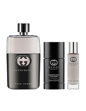 Set De Fragancia Gucci Guilty Para Hombre