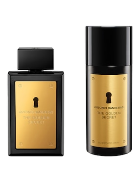 Set Eau de toilette Antonio Banderas Golden Secret para hombre