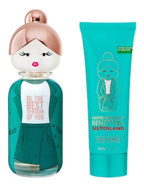 Eau de toilette Benetton Sisterland Green Jasmine para mujer
