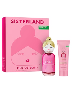 Set De Fragancia Benetton Sisterland Pink Raspberry Para Mujer