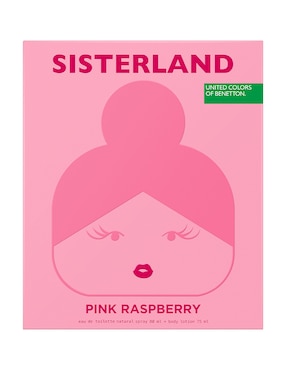 Eau de toilette Benetton Sisterland Pink Raspberry para mujer