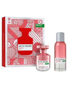 Set De Fragancia Benetton United Dreams Together For Her Para Mujer