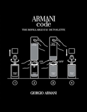 Eau de toilette Armani Code Refill para hombre