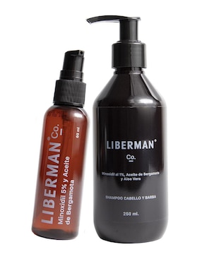 Tratamiento para barba y cabello crecimiento Liberman