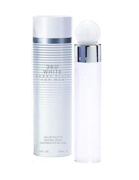 Eau de toilette Perry Ellis 360 White For Men para hombre