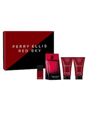 Set De Fragancia Perry Ellis Red Sky Para Hombre