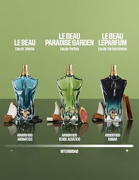 Eau de parfum Jean Paul Gaultier Le Beau Paradise Garden para hombre