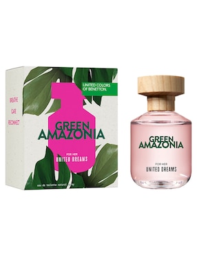 Eau de toilette Benetton United Dreams Green Amazonia para mujer