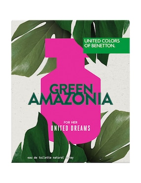 Eau de toilette Benetton United Dreams Green Amazonia para mujer