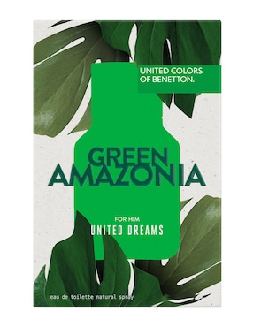 Eau de toilette Benetton United Dreams Green Amazonia para hombre