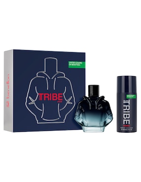 Set Eau De Parfum Benetton We Are Tribe Intense Para Hombre