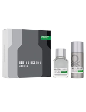 Set Eau de toilette Benetton United Dreams Aim High para hombre