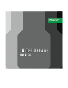 Set Eau de toilette Benetton United Dreams Aim High para hombre